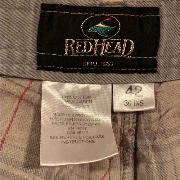 Redhead Flannel Lined Cargo Pants Flash 